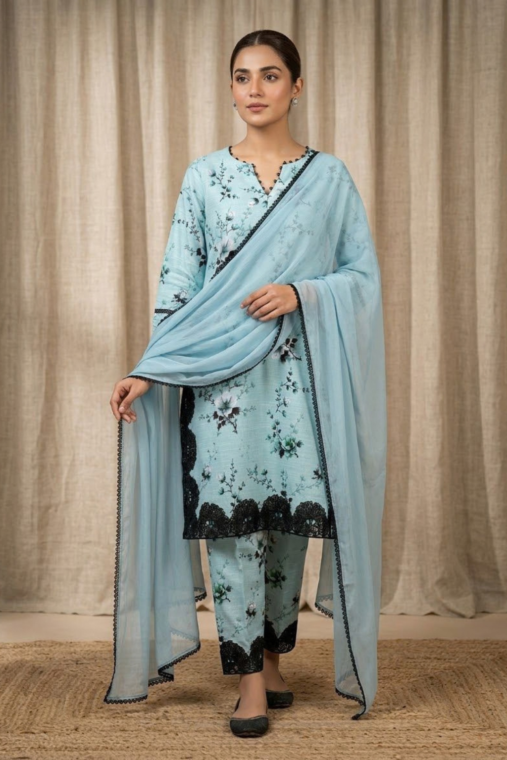 Khaddar 3PCS suite
