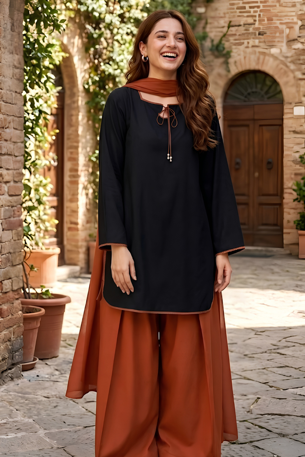 Lawn 3 Pcs Stitched Dress